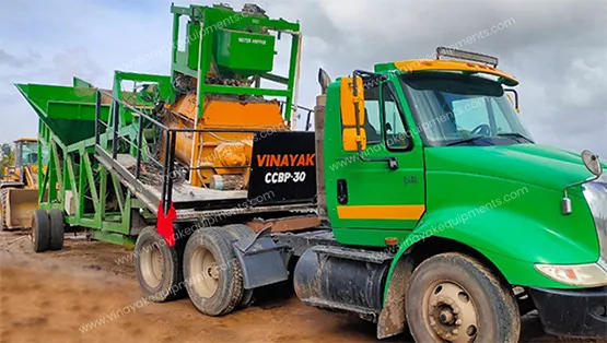 Mobile Concrete batching plant manufacturer